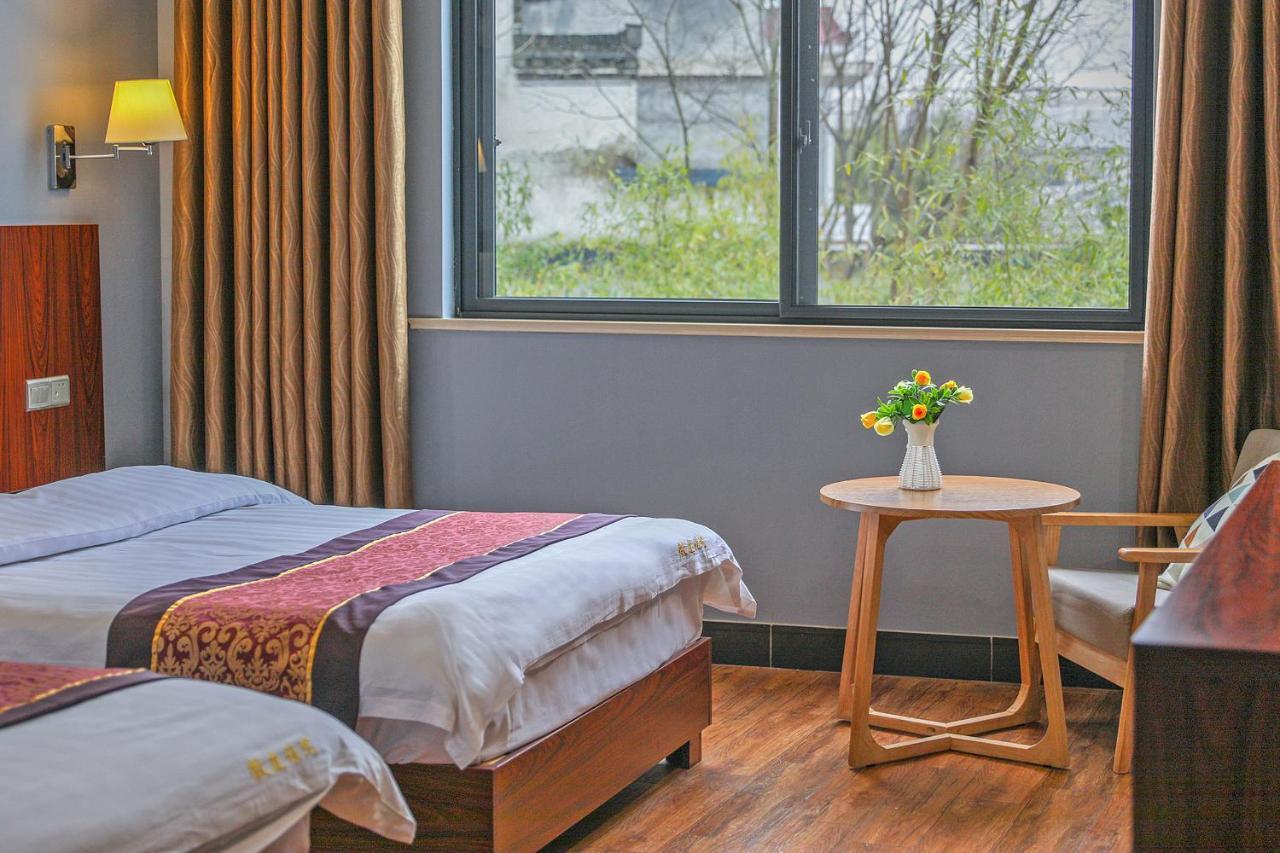 Huangshan North Station Huiting Boutique Hostel Shangchanglin Eksteriør bilde